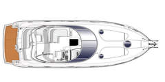 Motorboot Cranchi Zaffiro 34 Bild 6