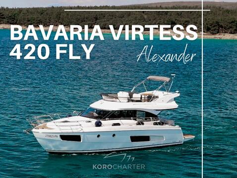 barco de motor Bavaria Virtess 420 Fly imagen 1
