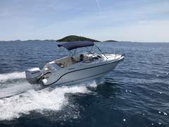 Motorboot Quicksilver 595 Cabin Crusier Bild 12
