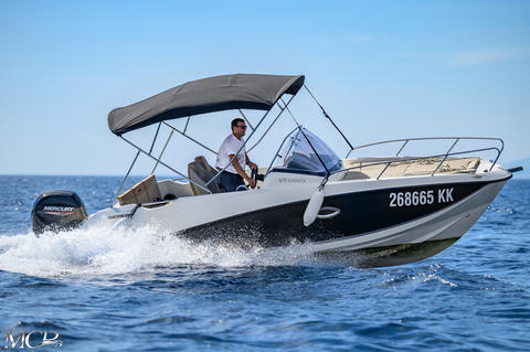 Motorboot Quicksilver 675 Activ Sun Deck Bild 1