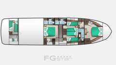 barco de motor Galeon 640 Fly "FGstar" (68 FT) imagen 11