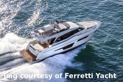 Motorboot Ferretti 500 Bild 1